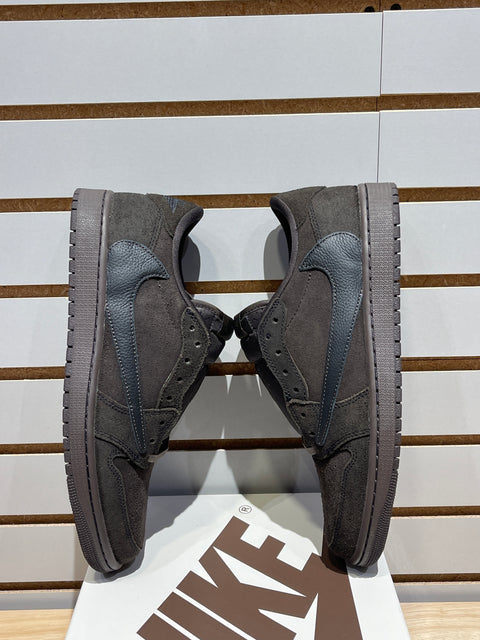 Jordan 1 Retro Low OG SP Travis Scott Velvet Brown Sz 11
