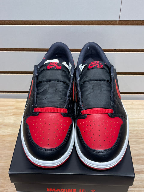 Jordan 1 Retro Low OG Banned Sz 10.5M
