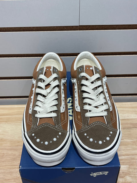 Vans LX Old Skool 36 Pearlized Pack Vintage Cocoa Brown Sz 8.5