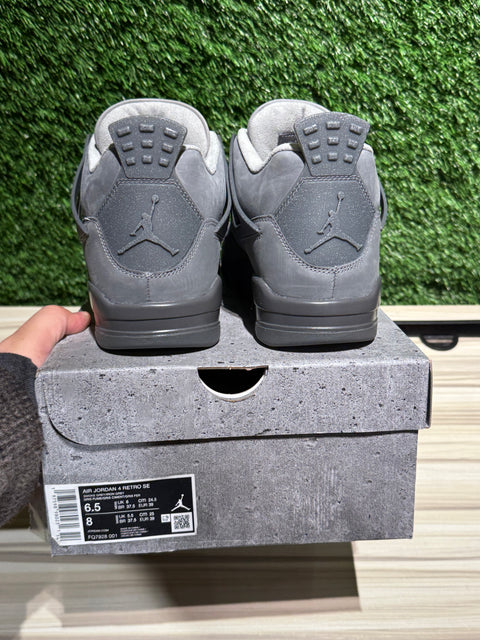 Jordan 4 Retro SE Paris Olympics Wet Cement Sz 6.5M