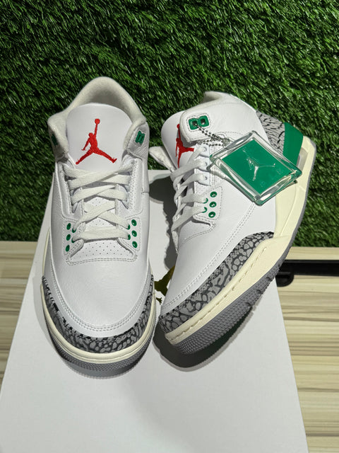 Jordan 3 Retro Lucky Green (Women's) Sz 8.5
