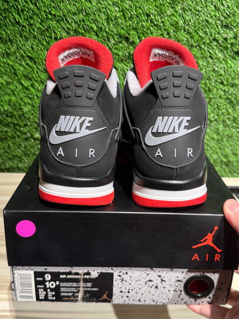 Jordan 4 Retro Bred (2019) Sz 9