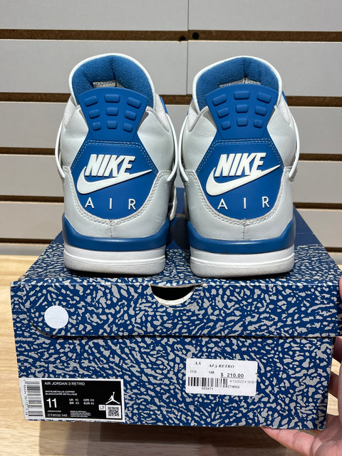 Jordan 4 Retro Military Blue (2024) Sz 11