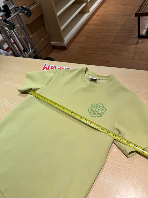 Lime Green Snow Day Tee Sz S