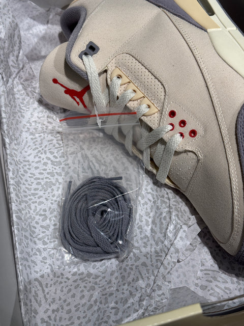 Jordan 3 Retro Muslin Sz 10