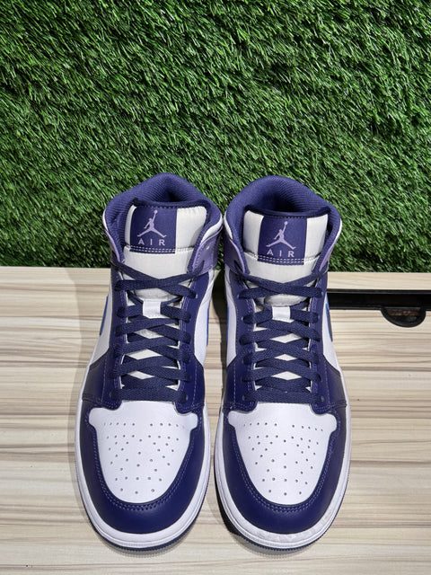 Jordan 1 Mid Blueberry Sz 10
