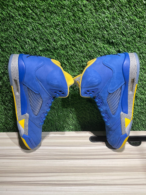 Jordan 5 Retro JSP Laney Varsity Royal Sz 9.5M