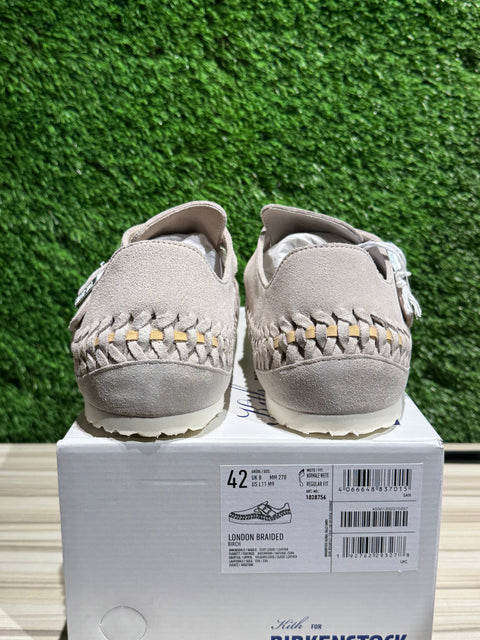 Birkenstock London Braided Kith Birch Sz 9