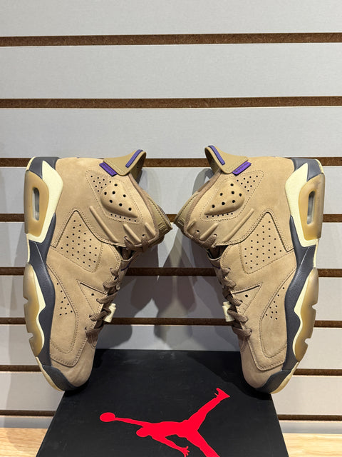 Jordan 6 Retro Gore-Tex Brown Kelp (Women's) Sz 9M
