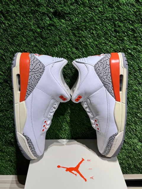 Jordan 3 Retro Georgia Peach (Women's) Sz 9M