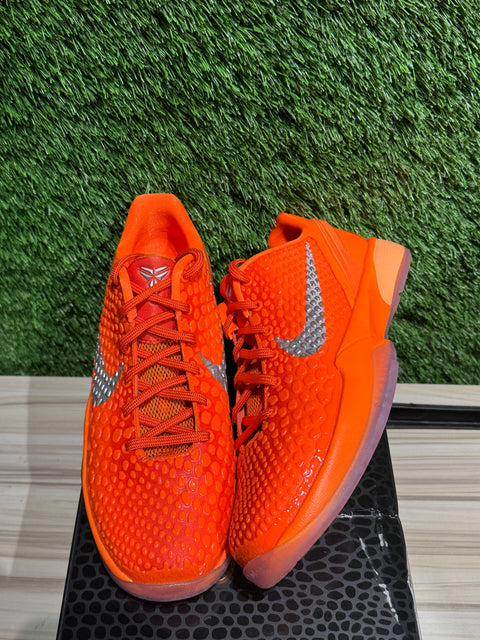 Nike Kobe 6 Total Orange (GS) Sz 7Y
