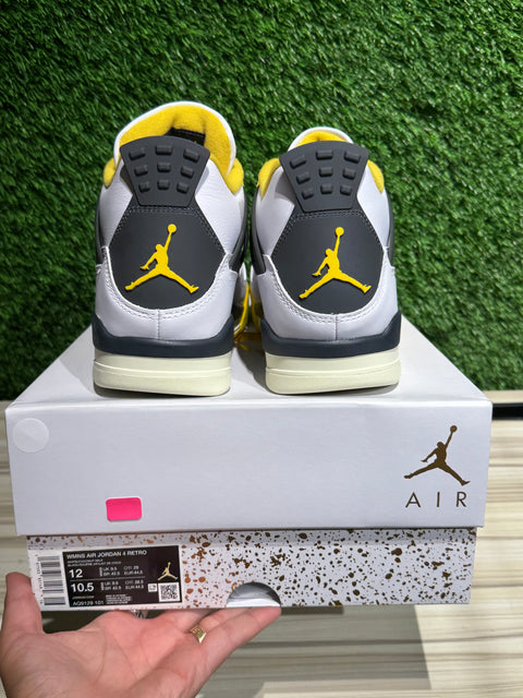 Jordan 4 Retro Vivid Sulfur (Women's) Sz 10.5M/12W