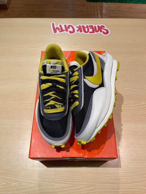 Nike LD Waffle sacai Undercover Black Bright Citron Sz 4Y/5.5W