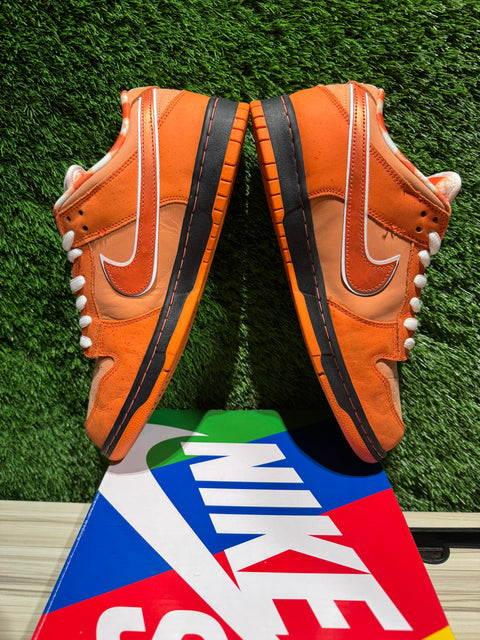 Nike SB Dunk Low Concepts Orange Lobster Sz 11