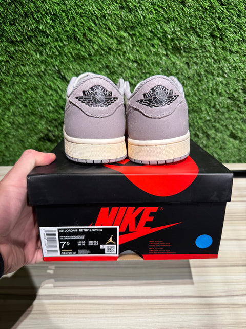 Jordan 1 Retro Low OG Atmosphere Grey Sz 7.5M