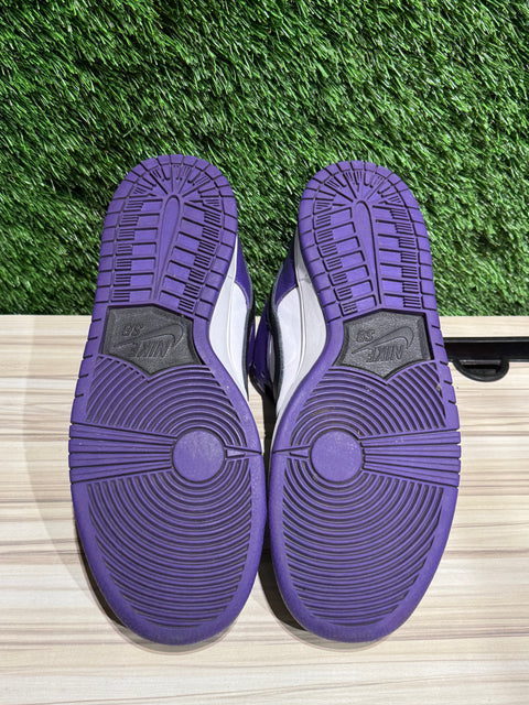 Nike SB Dunk Low Court Purple Sz 9.5M