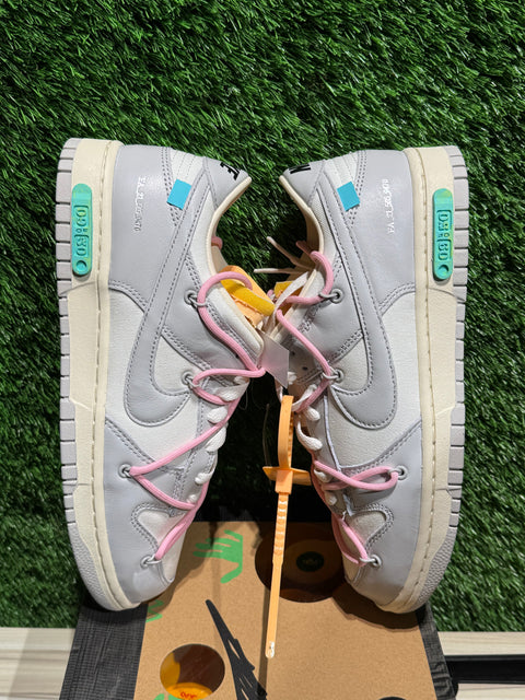 Nike Dunk Low Off-White Lot 9 Sz 10M