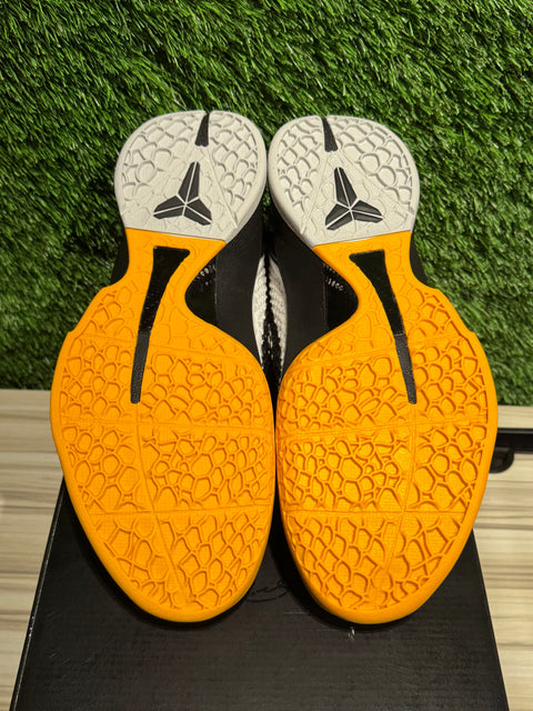 Kobe 6 Protro Playoff Pack White Del Sol Sz 9