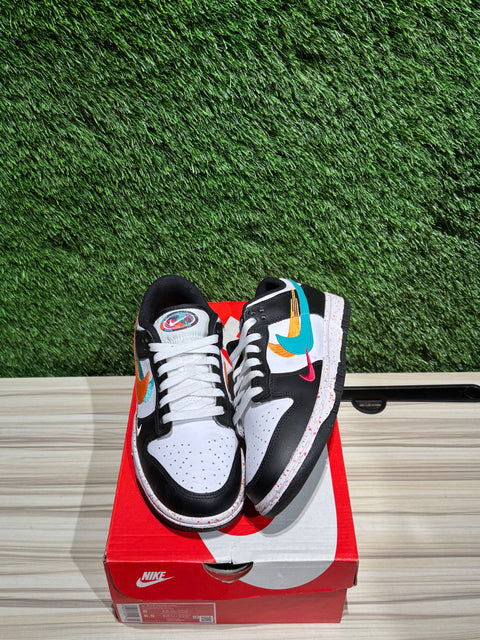 Nike Dunk Low Multiple Swooshes White Washed Teal (Women's) Sz 6.5M