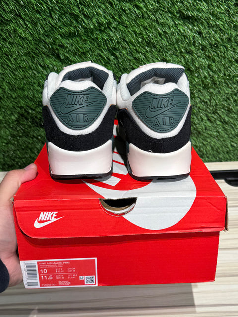 Nike Air Max 90 Burgundy Crush Vintage Green Sz 10M