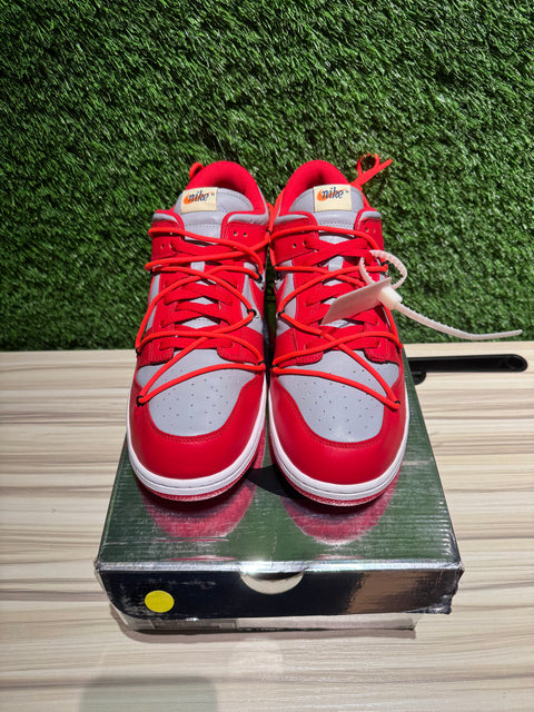 Nike Dunk Low Off-White University Red Sz 12.5M