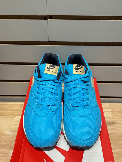 Nike Air Max 1 Corduroy Baltic Blue Sz 8.5