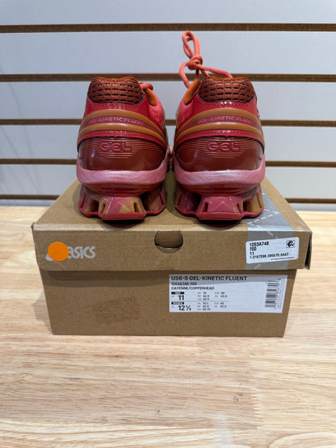 ASICS US6-S Gel-Kinetic Fluent Kiko Kostadinov Cayenne Sz 11