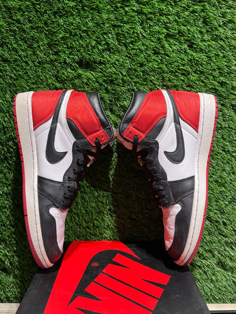 Jordan 1 Retro High Satin Black Toe (Women's) Sz 9.5M