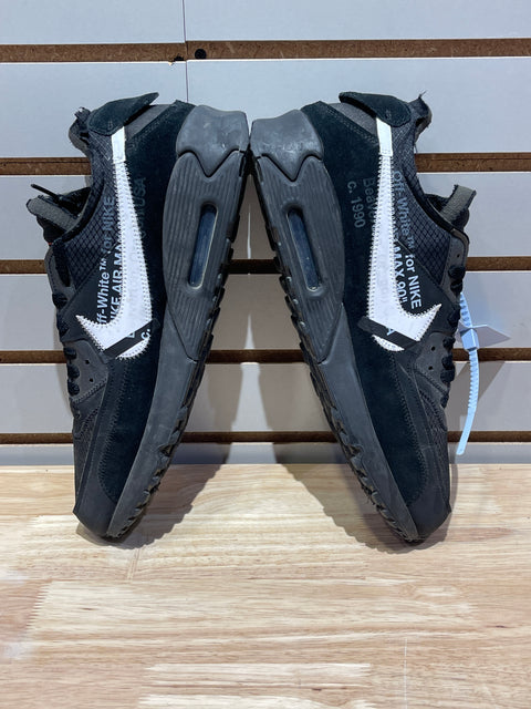Nike Air Max 90 Off-White Black Sz 12