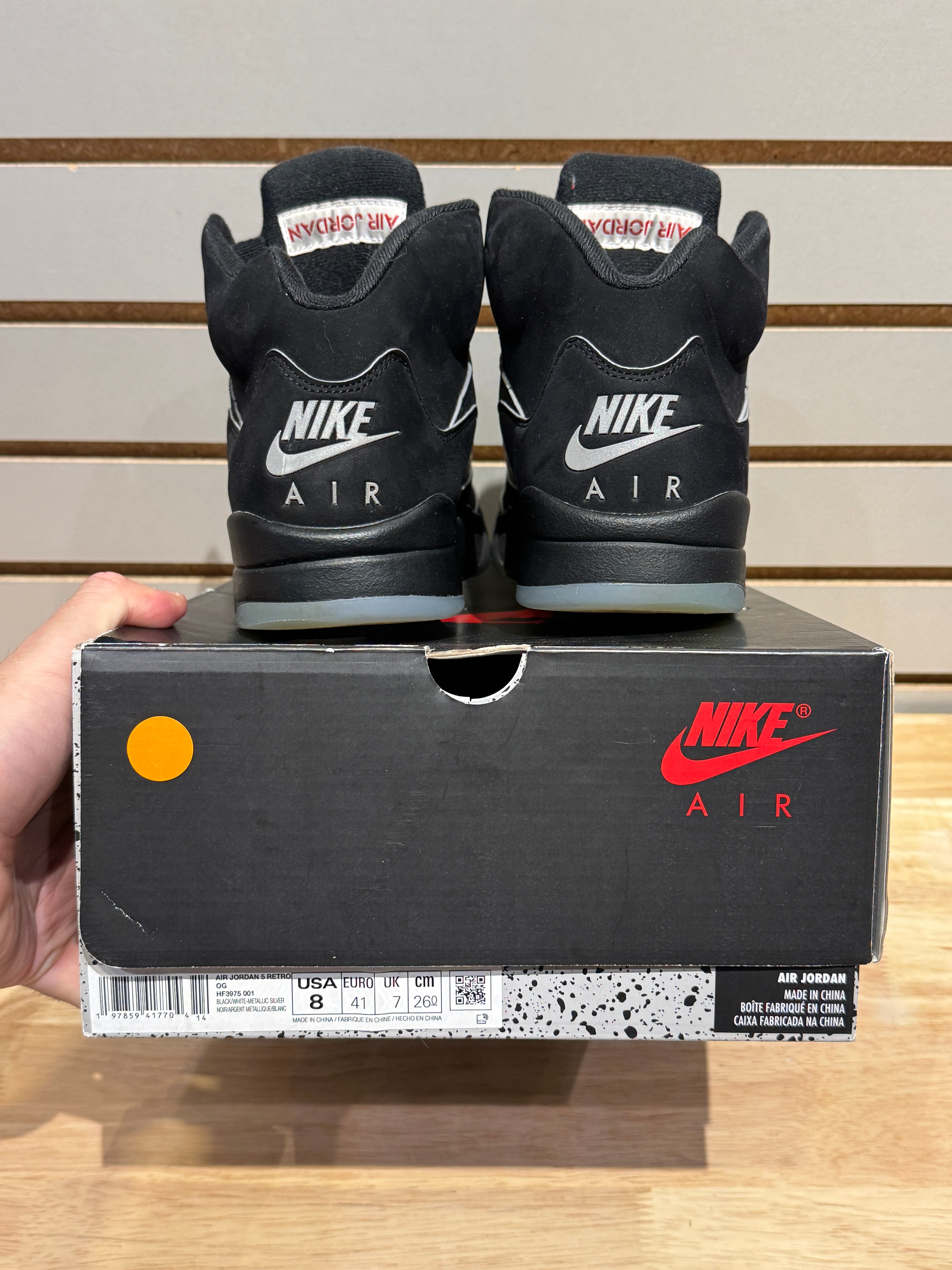 Jordan 5 Retro OG Black Metallic Reimagined – Sneak City