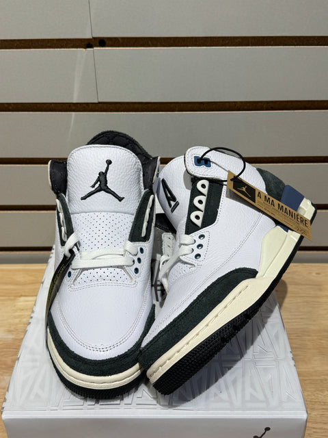 Jordan 3 Retro OG SP A Ma Maniére Diffused Blue Sz 8