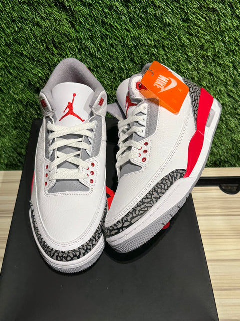 Jordan 3 Retro Fire Red (2022) Sz 10.5