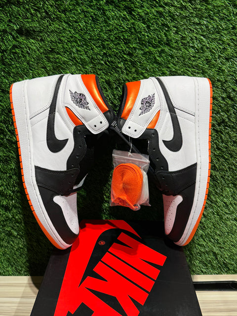 Jordan 1 Retro High Electro Orange Sz 12M