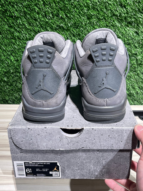 Jordan 4 Retro SE Paris Olympics Wet Cement (GS) Sz 6.5Y