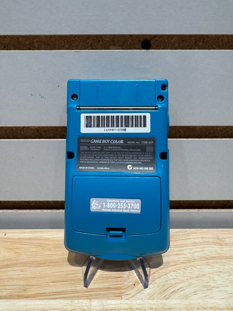 1998 Vintage Nintendo Game Boy Color Teal