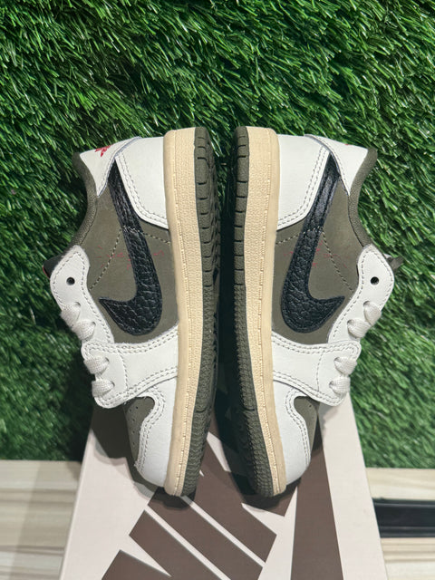 Jordan 1 Retro Low OG SP Travis Scott Medium Olive (TD) Sz 8C