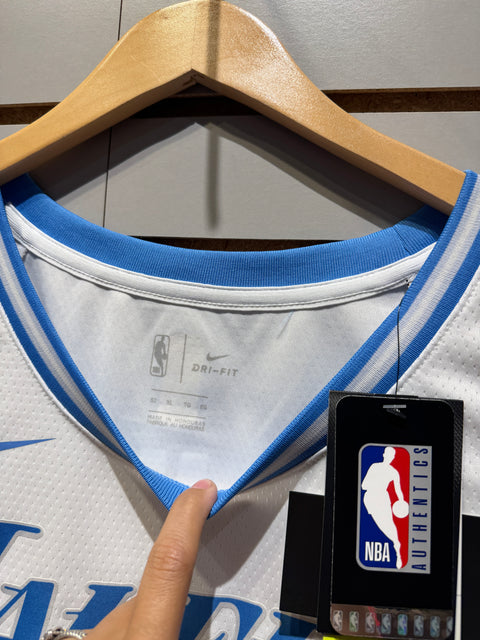 Lebron James Lakers Swingman Lore Jersey Blue White Size 52 XL