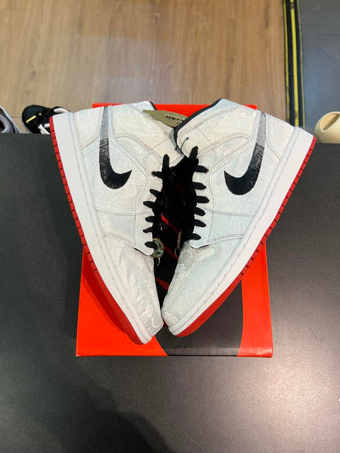 Jordan 1 Mid SE Fearless Edison Chen CLOT