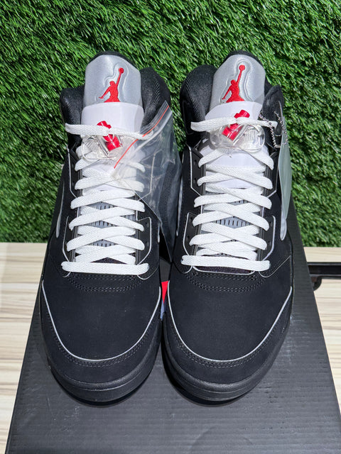 Jordan 5 Retro OG Black Metallic Reimagined Sz 9.5