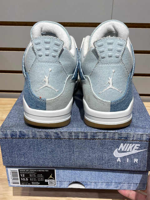 Jordan 4 Retro TEX Denim Worn Blue (Women's) Sz 10.5M