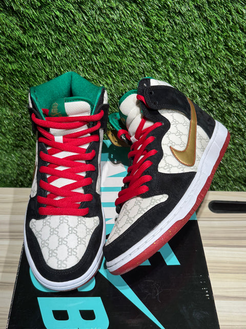 Nike SB Dunk High Black Sheep Paid in Full Sz 9M