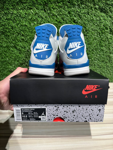 Jordan 4 Retro Military Blue (2024) Sz 9