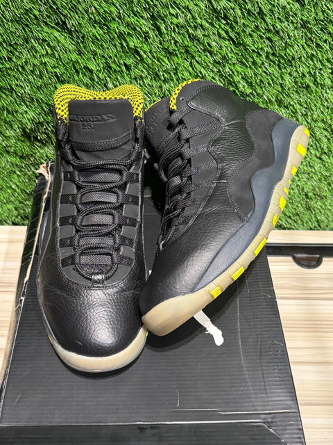 Jordan 10 Retro Venom Green Sz 10.5