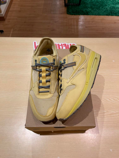 Nike Air Max 1 Travis Scott Cactus Jack Saturn Gold Sz 10.5