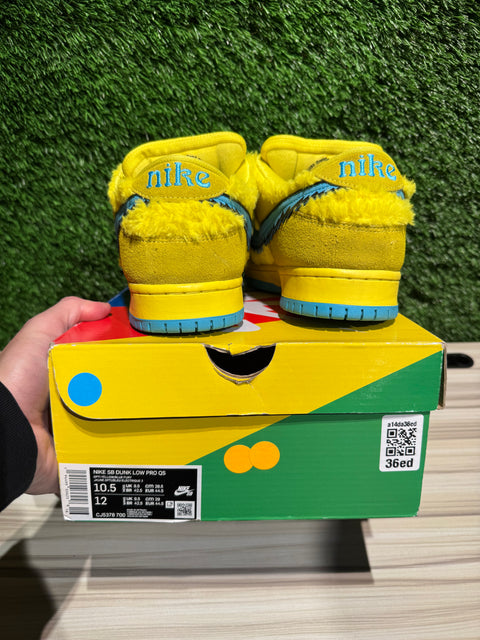 Nike SB Dunk Low Grateful Dead Bears Opti Yellow Sz 10.5M