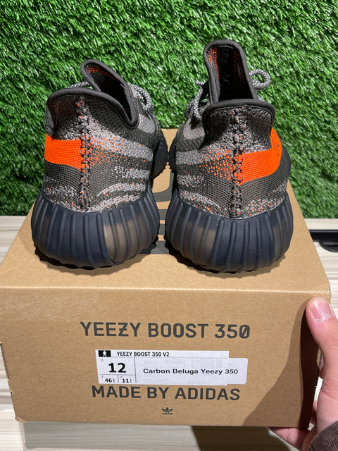 adidas Yeezy Boost 350 V2 Carbon Beluga Sz 12