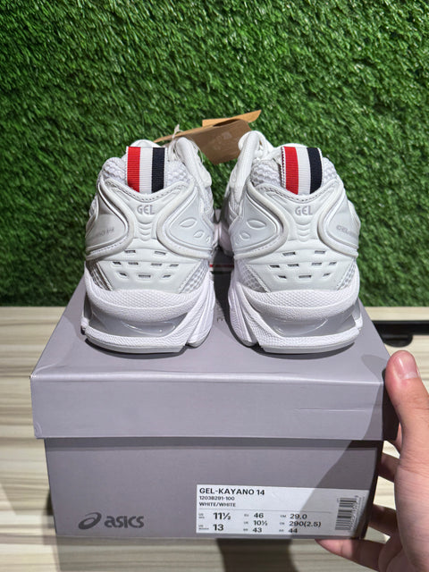 ASICS Gel-Kayano 14 Thom Browne White Sz 11.5