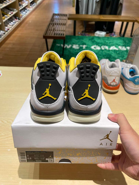 Jordan 4 Retro Vivid Sulfur (Women's)