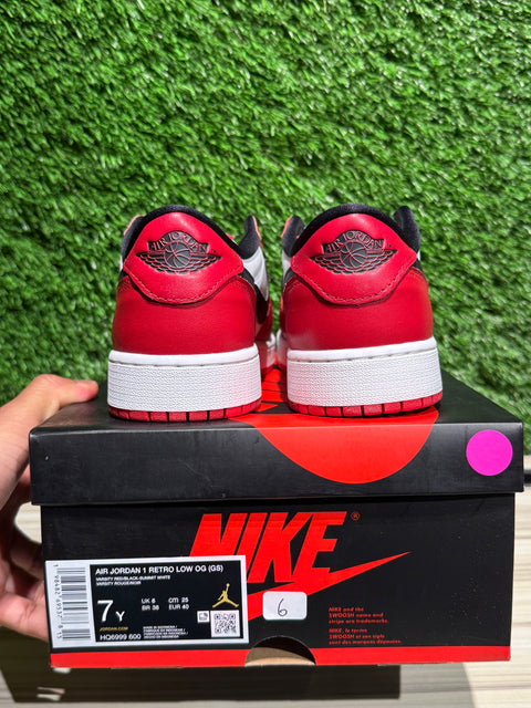 Jordan 1 Retro Low OG Chicago (2025) (GS) Sz 7Y
