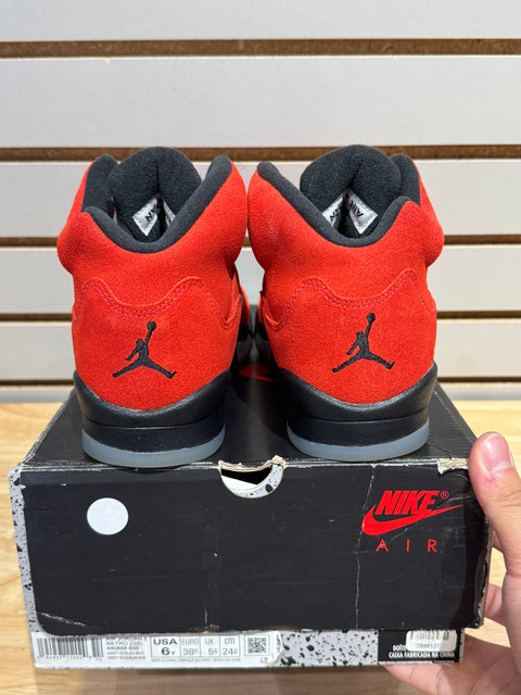 Jordan 5 Retro Raging Bull Red (2021) (GS) Sz 6Y
